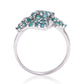 Anillo de Plata con Esmeralda de Brasil