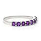 Anillo de Plata con Amatista de Marruecos