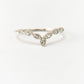 Conjunto de Plata con Amatista de Marruecos y Topacio Blanco ( Anillo )