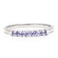 Anillo de Plata con Tanzanita AAA