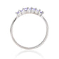 Anillo de Plata con Tanzanita AAA