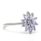 Anillo de Plata con Tanzanita AAA