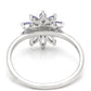Anillo de Plata con Tanzanita AAA