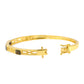 Pulsera de Plata Bañada en Oro con Ópalo Etíope de Lega Dembi