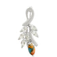 Broche de Plata con Turquesa Ostra