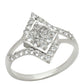 Anillo de Plata con Topacio Blanco
