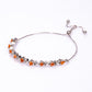 Pulsera de Plata con Ágata Roja