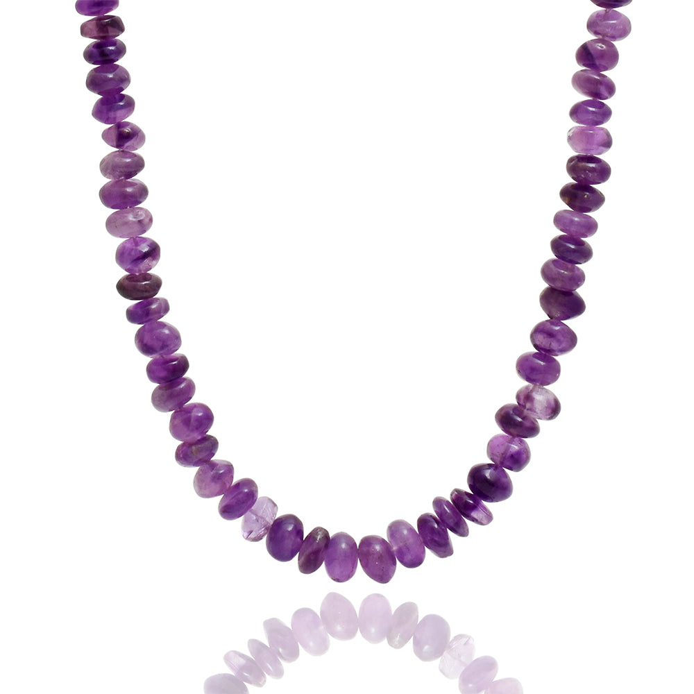 Pulsera de Plata con Amatista de Brasil 4 