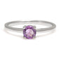 Anillo de Plata con Amatista de Brasil