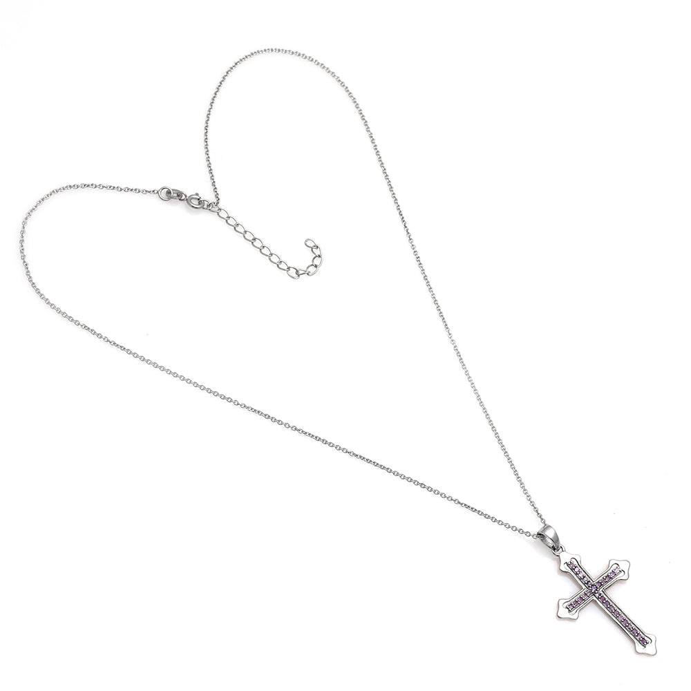 Colgante de Plata con Amatista de Brasil 3 