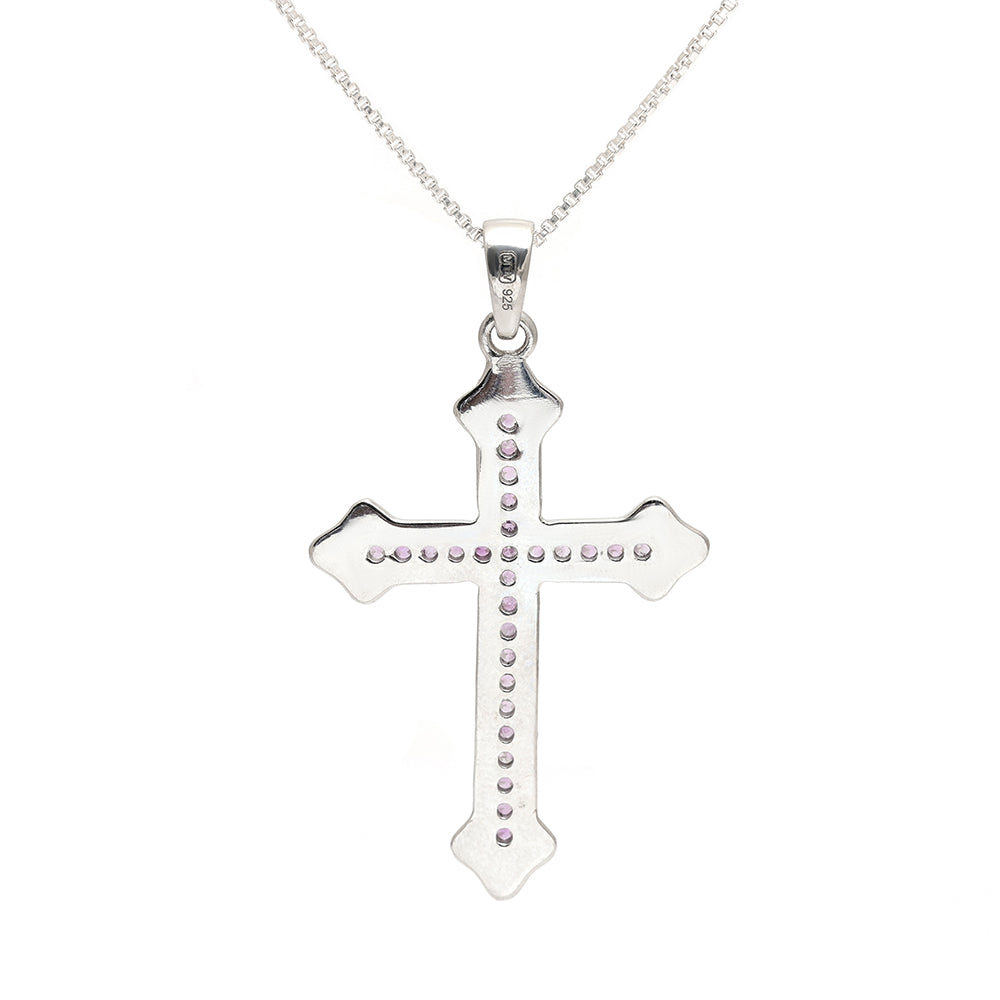 Colgante de Plata con Amatista de Brasil