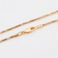 Cadena de Aleación Bañado en Oro ( Collar )