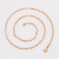 Cadena de Aleación Bañado en Oro ( Collar )