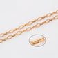 Cadena de Aleación Bañado en Oro ( Collar )