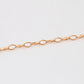 Cadena de Aleación Bañado en Oro ( Collar )