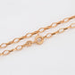 Cadena de Aleación Bañado en Oro ( Collar )