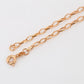 Cadena de Aleación Bañado en Oro ( Collar )