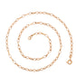 Cadena de Aleación Bañado en Oro ( Collar )