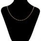 Cadena de Aleación Bañado en Oro ( Collar )