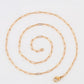Cadena de Aleación Bañado en Oro ( Collar )