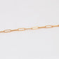 Cadena de Aleación Bañado en Oro ( Collar )