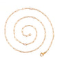 Cadena de Aleación Bañado en Oro ( Collar )