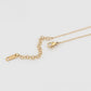 Collar de Aleación Bañado en Oro con Cristal Emporia® Rojo y Cristal Emporia® Verde