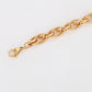 Pulsera de Aleación Bañado en Oro