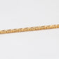 Pulsera de Aleación Bañado en Oro