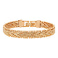 Pulsera de Aleación Bañado en Oro