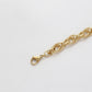 Pulsera de Aleación Bañado en Oro