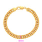 Pulsera de Aleación Bañado en Oro
