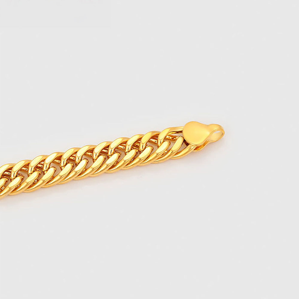 Pulsera de Aleación Bañado en Oro 3 