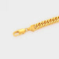 Pulsera de Aleación Bañado en Oro