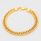 Pulsera de Aleación Bañado en Oro
