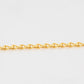 Collar de Aleación Bañado en Oro