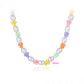 Collar de Aleación Bañado en Oro con Perla de cristal