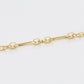 Pulsera de Aleación Bañado en Oro