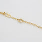 Pulsera de Aleación Bañado en Oro con Cristal Emporia® Blanco