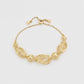 Pulsera de Aleación Bañado en Oro