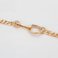 Pulsera de Aleación Bañado en Oro con Cristal Emporia® Blanco