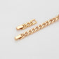 Pulsera de Aleación Bañado en Oro con Cristal Emporia® Blanco