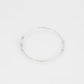 Pulsera de Aleación Bañado en Oro con Cristal Emporia® Blanco