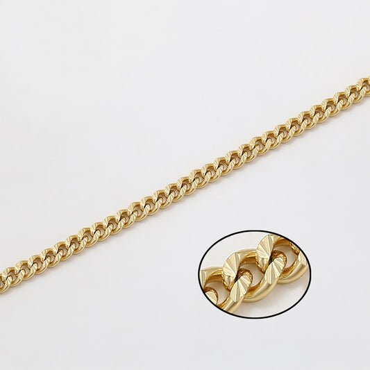Pulsera de Aleación Bañado en Oro