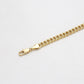 Pulsera de Aleación Bañado en Oro