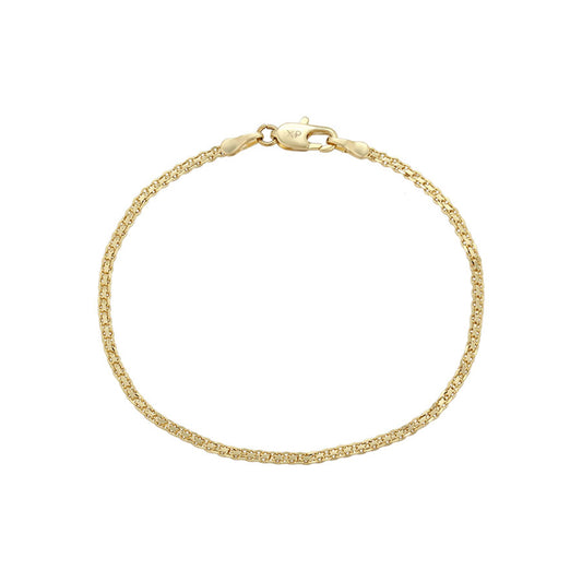 Pulsera de Aleación Bañado en Oro