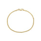 Pulsera de Aleación Bañado en Oro