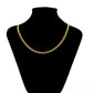 Collar de Aleación Bañado en Oro