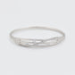 Pulsera de Aleación Bañado en Oro con Cristal Emporia® Blanco