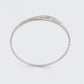 Pulsera de Aleación Bañado en Oro con Cristal Emporia® Blanco